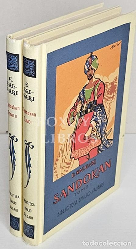 Libros: SALGARI, Emilio. Sandokan. Tomo I y II - Foto 1