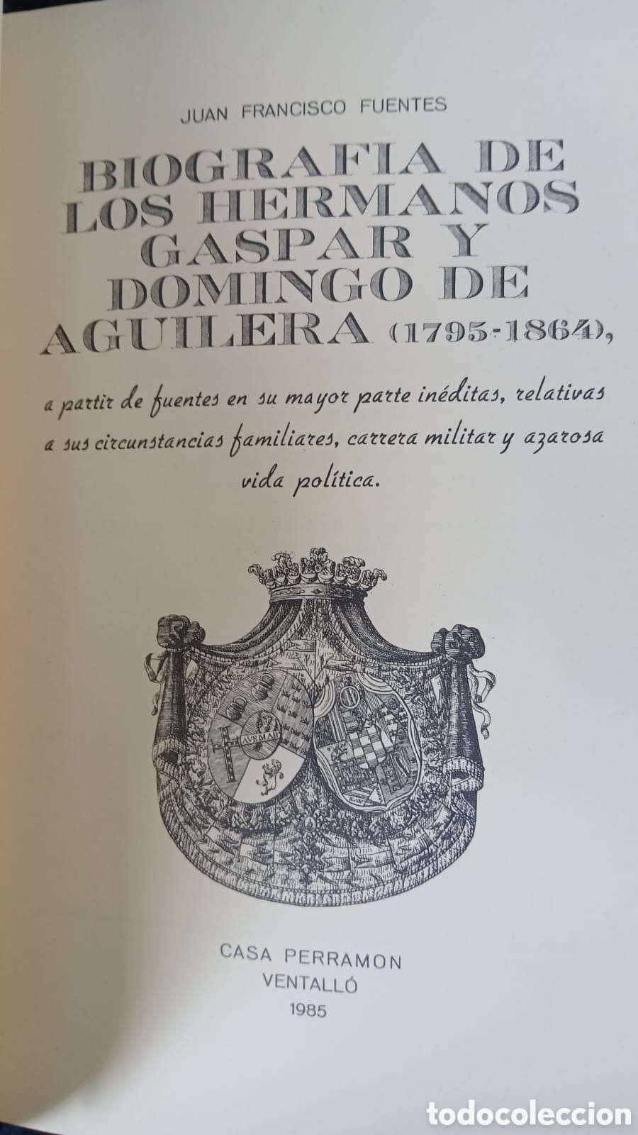 Libri di seconda mano: Biografias de los hermanos Gaspar y Domingo de Aguilera