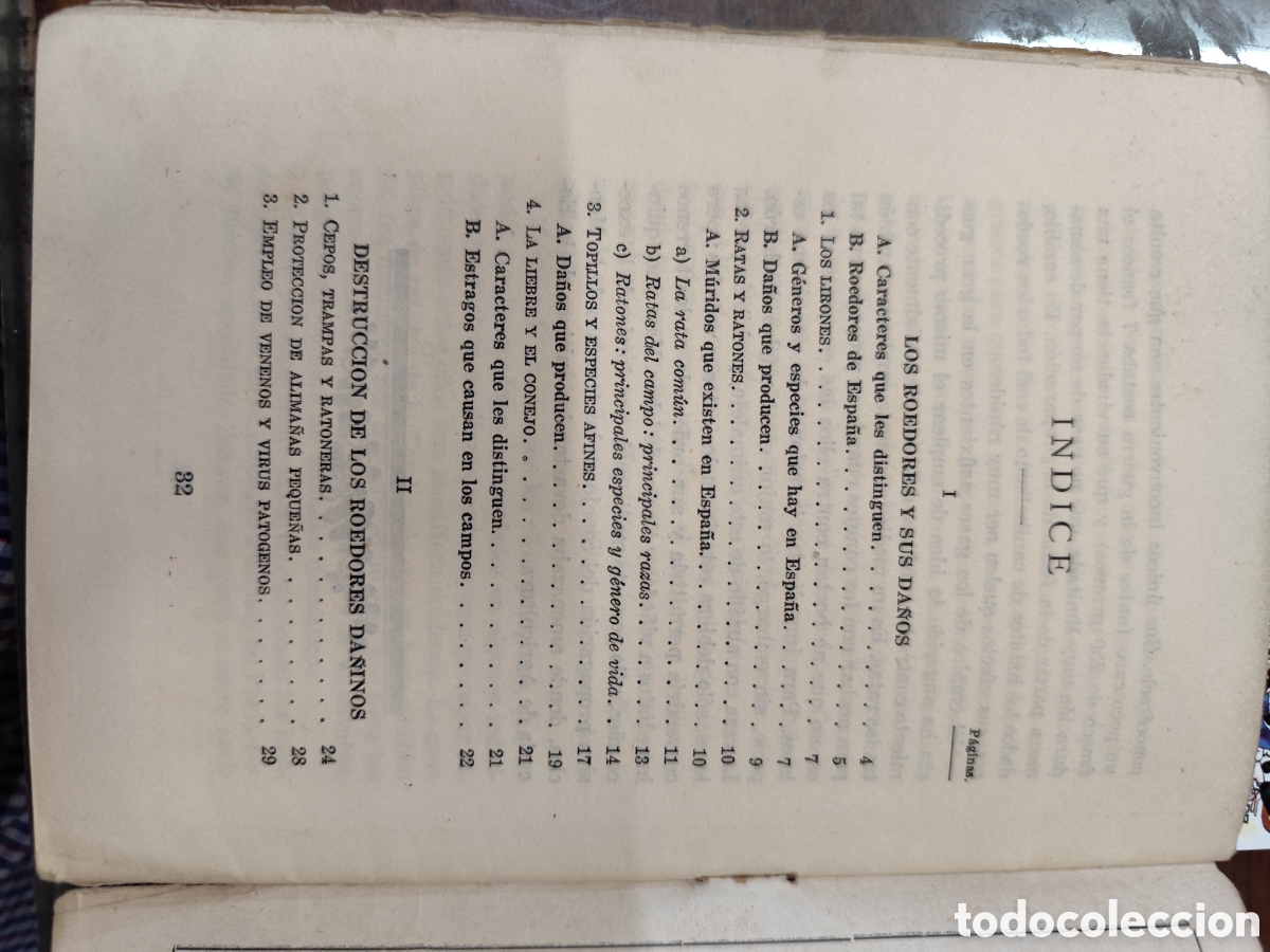 Libros: ROEDORES DEL CAMPO Y DE LOS ALMACENES - CABRERA,Angel. - Foto 3