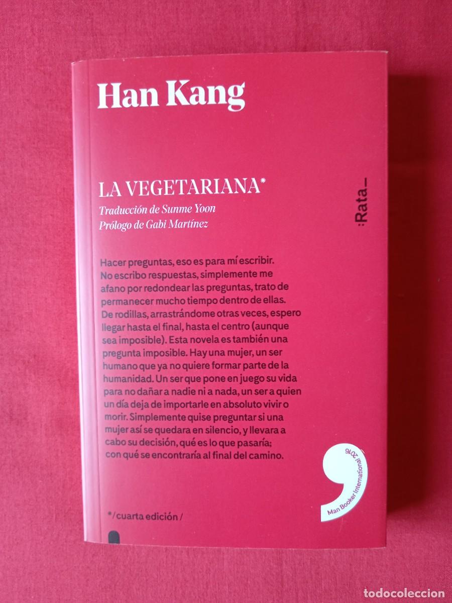 Libros: LA VEGETARIANA. HAN KANG. EDIT RATA 2017 - Foto 1