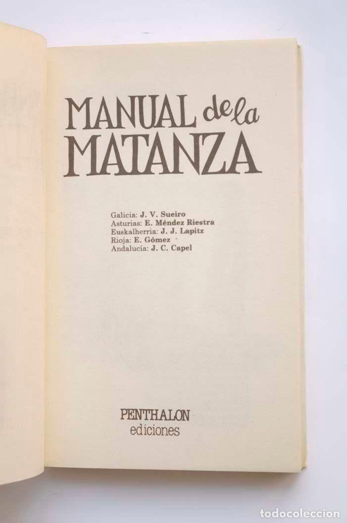 Libros: Manual de la matanza - AUTORES VARIOS - Foto 2