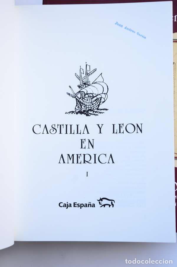 Libros: Castilla y Le&oacute;n en Am&eacute;rica - AUTORES VARIOS - Foto 3