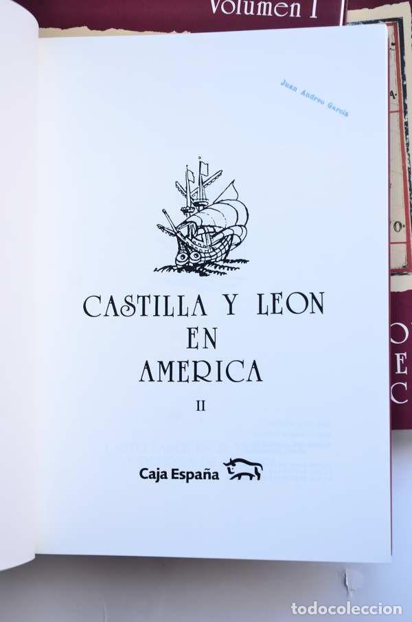 Libros: Castilla y Le&oacute;n en Am&eacute;rica - AUTORES VARIOS - Foto 7