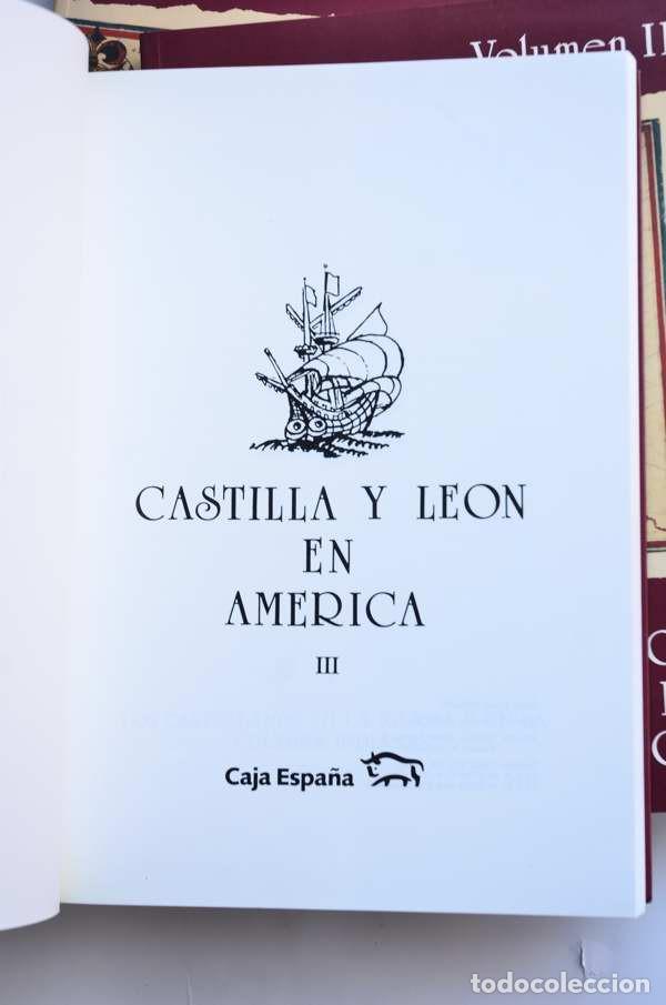 Libros: Castilla y Le&oacute;n en Am&eacute;rica - AUTORES VARIOS - Foto 10