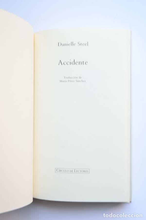 Libros: Accidente - STEEL, Danielle - Foto 3