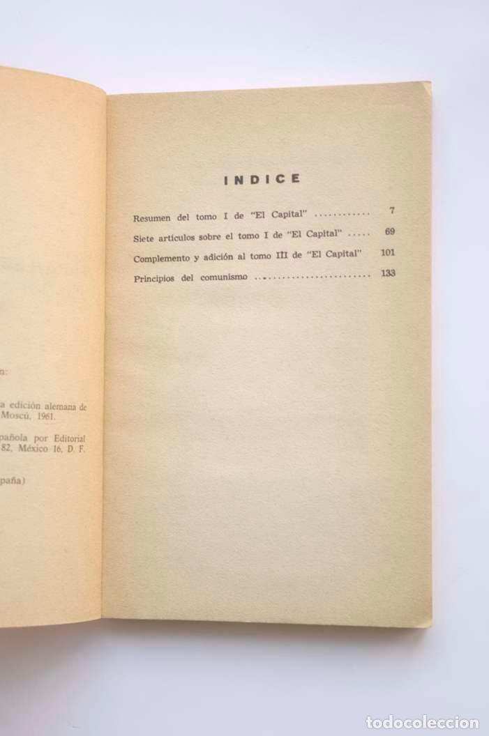 Libros: Para leer El Capital - ENGELS, Friedrich - Foto 3
