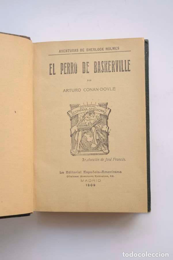 Libros: El perro de Baskerville - Polic&iacute;a fina - CONAN DOYLE, Arthur - Foto 3