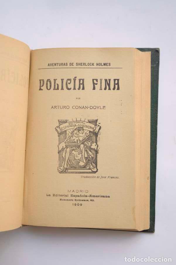 Libros: El perro de Baskerville - Polic&iacute;a fina - CONAN DOYLE, Arthur - Foto 4