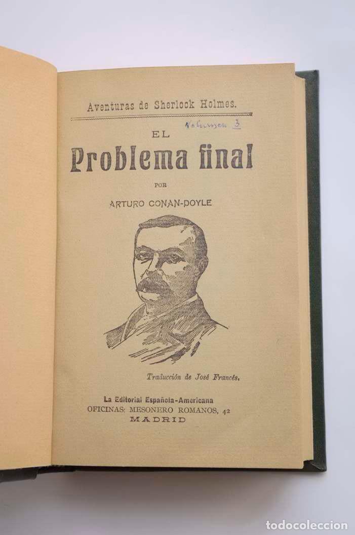 Libros: El problema final - La resurrecci&oacute;n de Holmes - CONAN DOYLE, Arthur - Foto 3