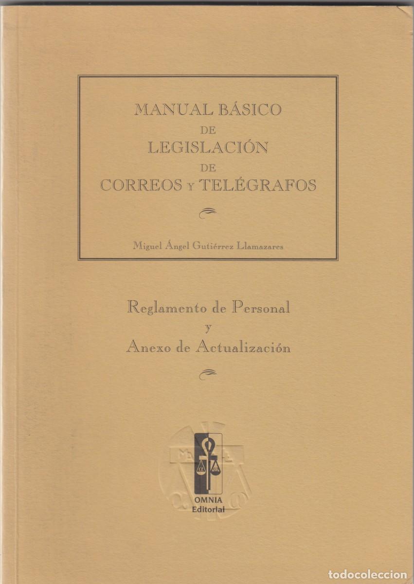 B&uuml;cher: REGLAMENTO DE PERSONAL DE CORREOS Y ACTUALIZACI&Oacute;N. MANUAL LEGISLACI&Oacute;N.ADR
