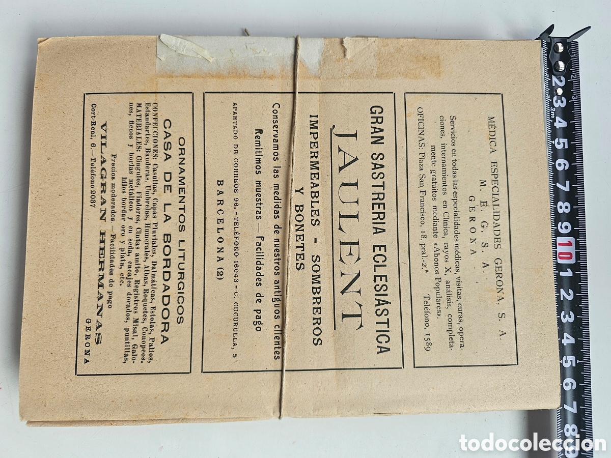 Libros: Boletin oficial eclesiastico del Obispado de Gerona 1950 13 tomos - Foto 5