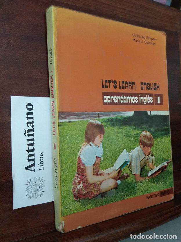 Libros: Let's learn english. Aprendemos ingl&eacute;s I. EBG 6