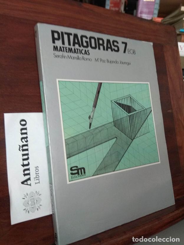 Libros: Pit&aacute;goras Matem&aacute;ticas 7 EGB