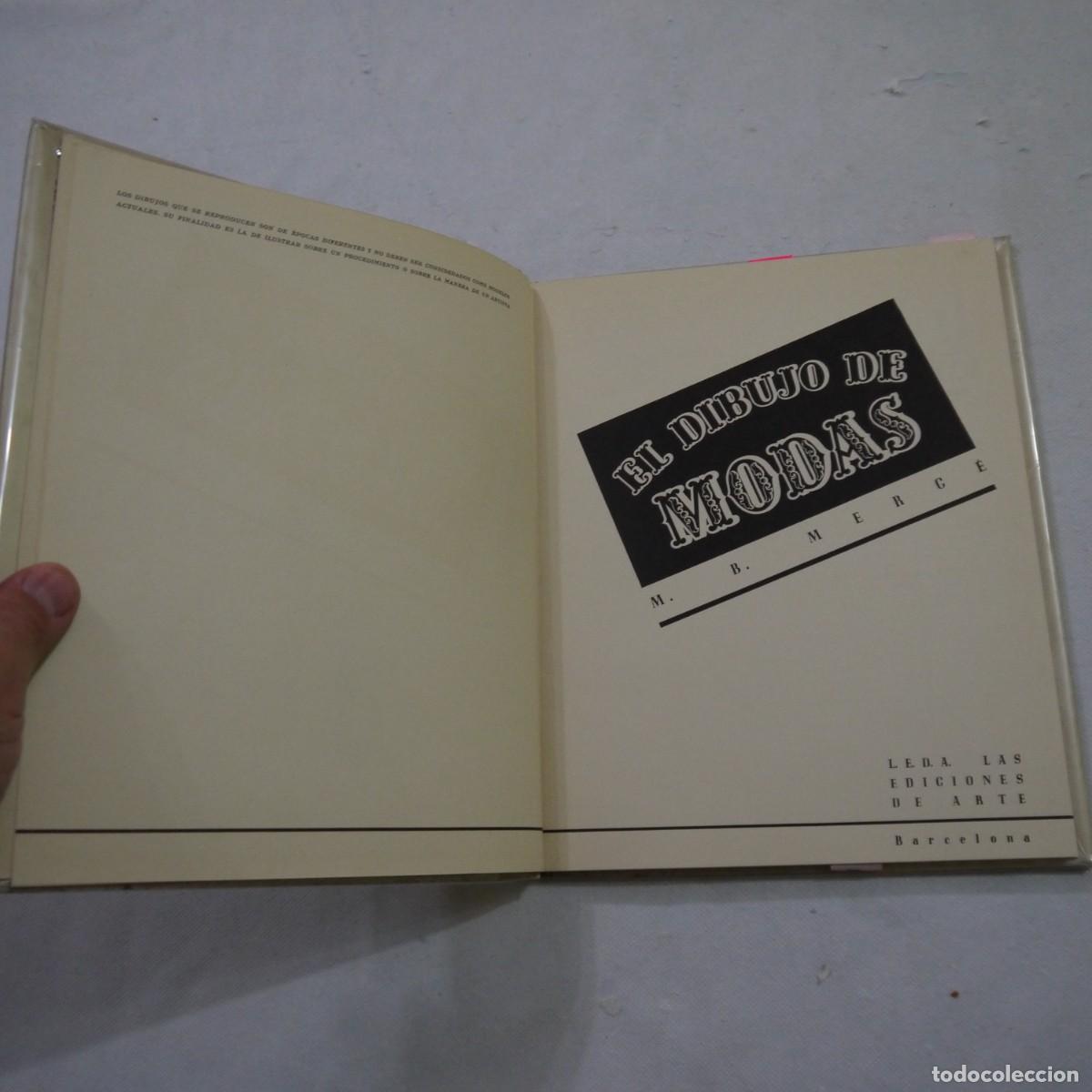 Libros: EL DIBUJO DE MODAS - M.B. MERC&Eacute; - LAS EDICIONES DE ARTE - Foto 4