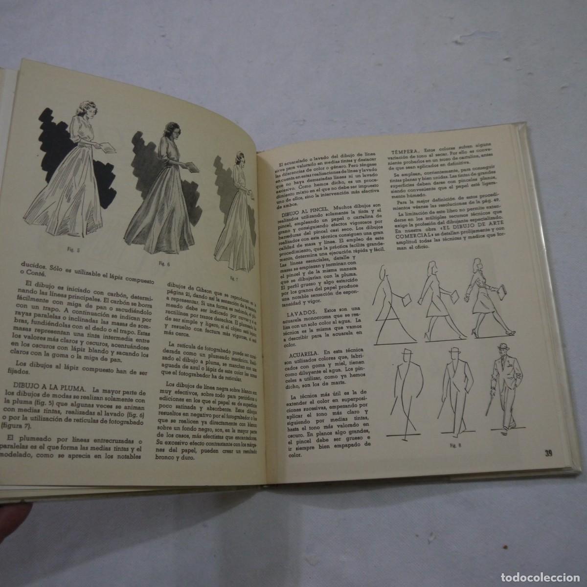 Libros: EL DIBUJO DE MODAS - M.B. MERC&Eacute; - LAS EDICIONES DE ARTE - Foto 10