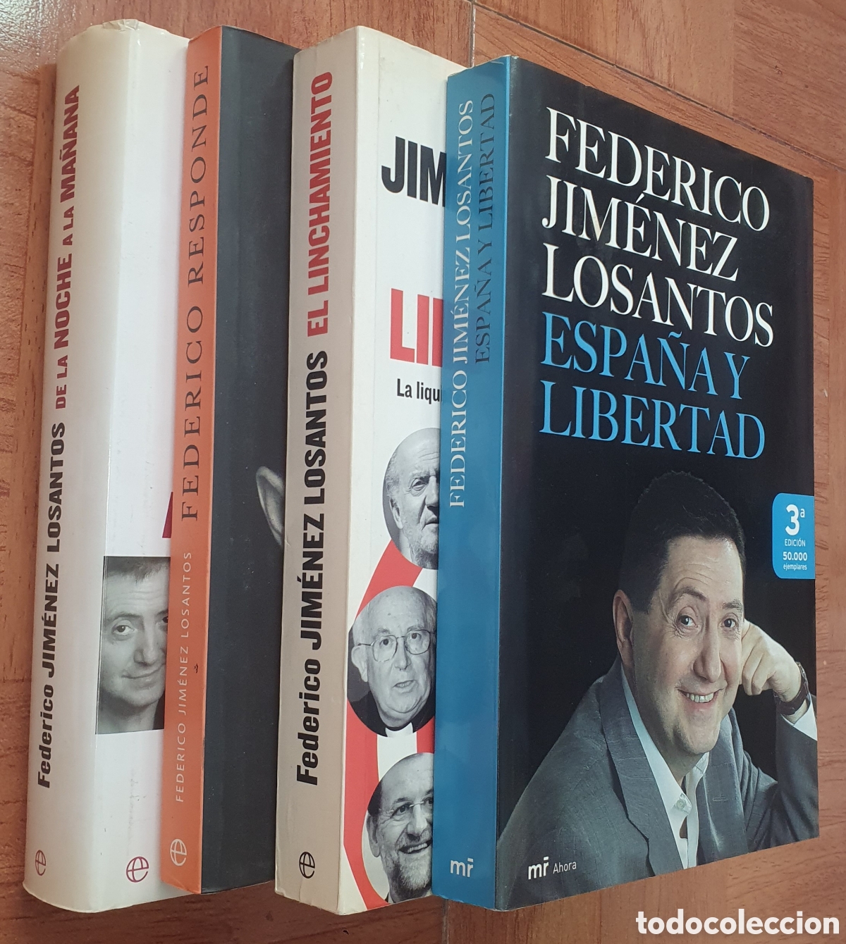 Libros: Lote de 4 Libros � La Esfera de los Libros - Federico Jim&eacute;nez Losantos - Foto 2