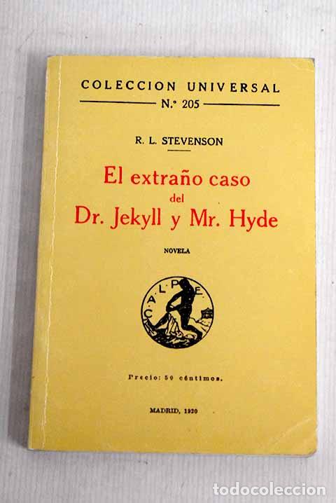 Libros: El extra&ntilde;o caso del Dr. Jekyll y Mr. Hyde.- Stevenson, Robert Louis - Foto 1