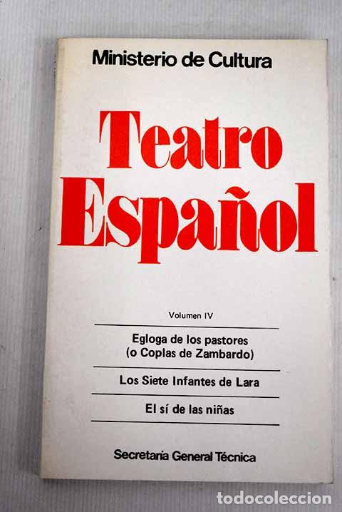 Libros: Teatro espa&ntilde;ol, tomo IV - Foto 1