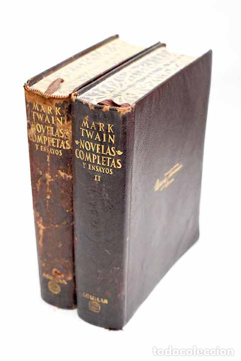 Libros: Novelas completas y ensayos.- Twain, Mark