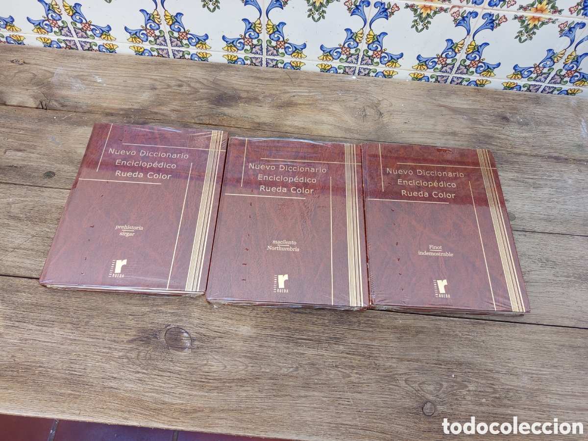 Livros em segunda m&atilde;o: Nuevo diccionario enciclopedico rueda tomo 5 , 7 , 9