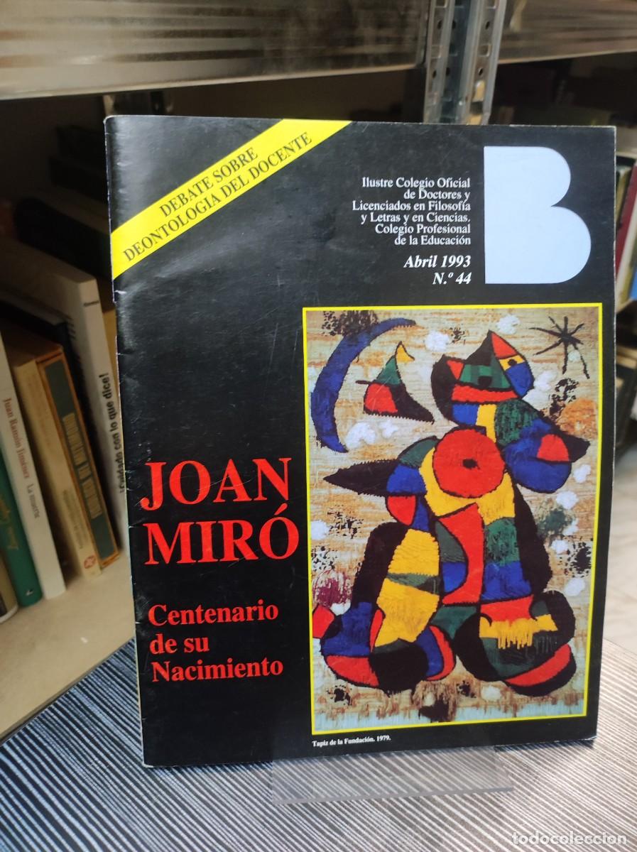 Libros: JOAN MIR&Oacute; CENTENARIO DE SU NACIMIENTO - Foto 1