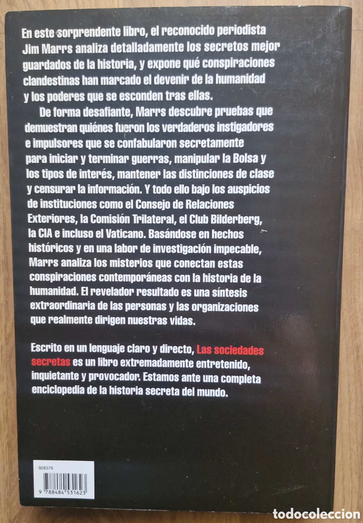 Libros: LAS SOCIEDADES SECRETAS - Jim Marrs - Foto 6