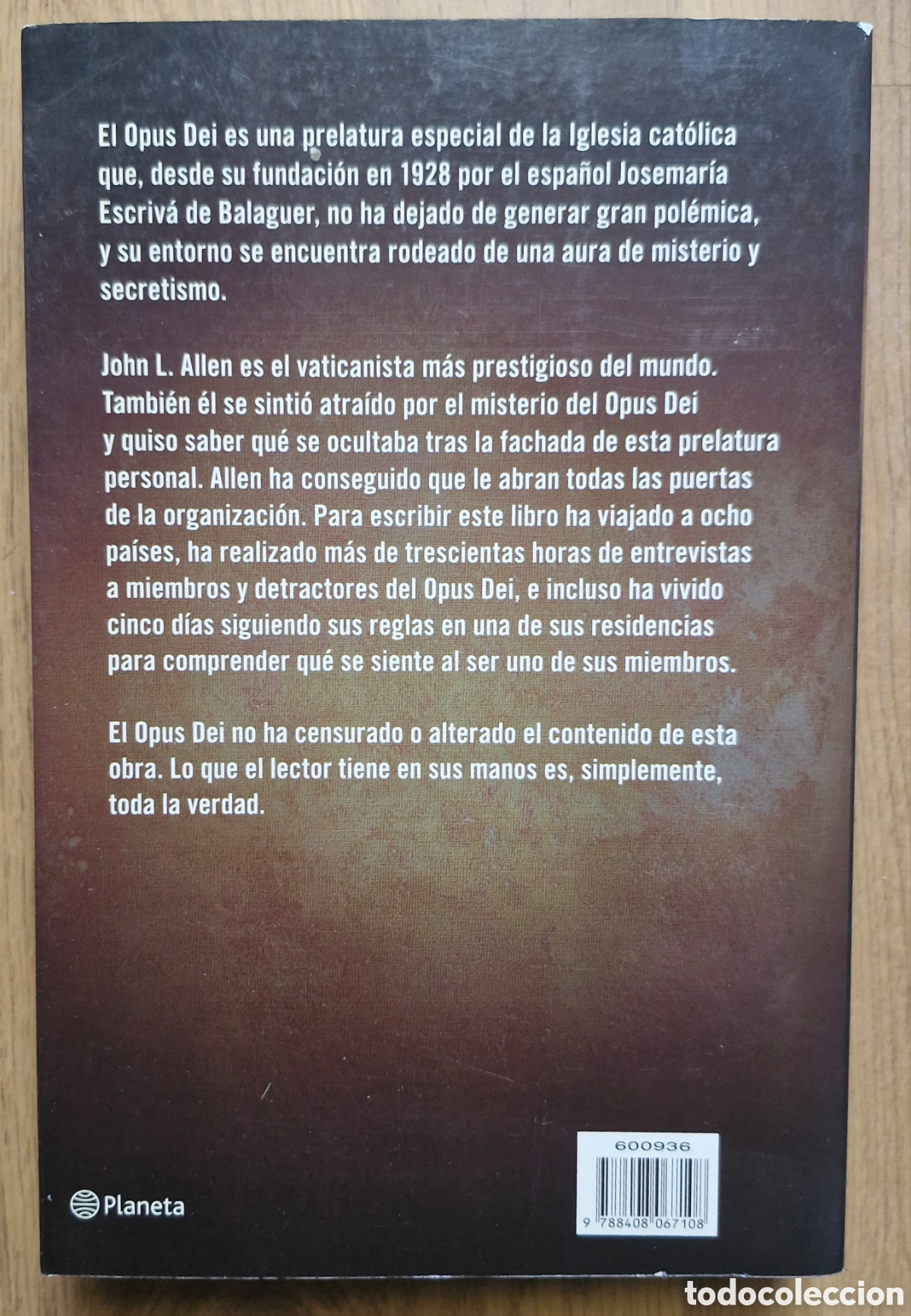 Libros: OPUS DEI - John L. Allen - Foto 6