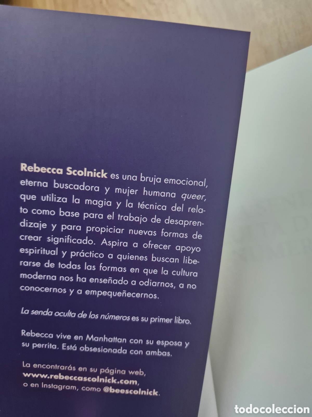 Libros: LA SENDA OCULTA DE LOS N&Uacute;MEROS - Rebecca Scolnick - Foto 2