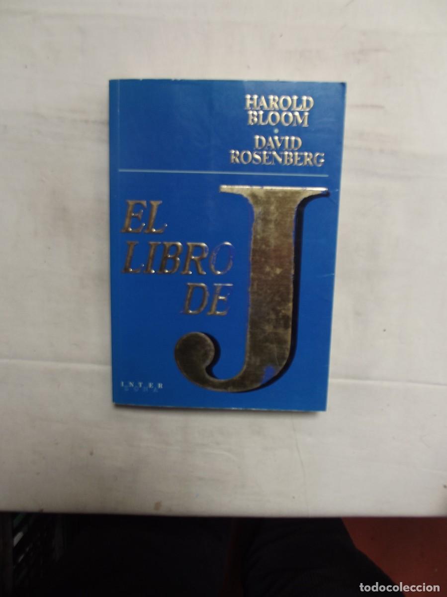 Libros: EL LIBRO DE J DE HAROLD BROOM / DAVID ROSENBERG - Foto 1