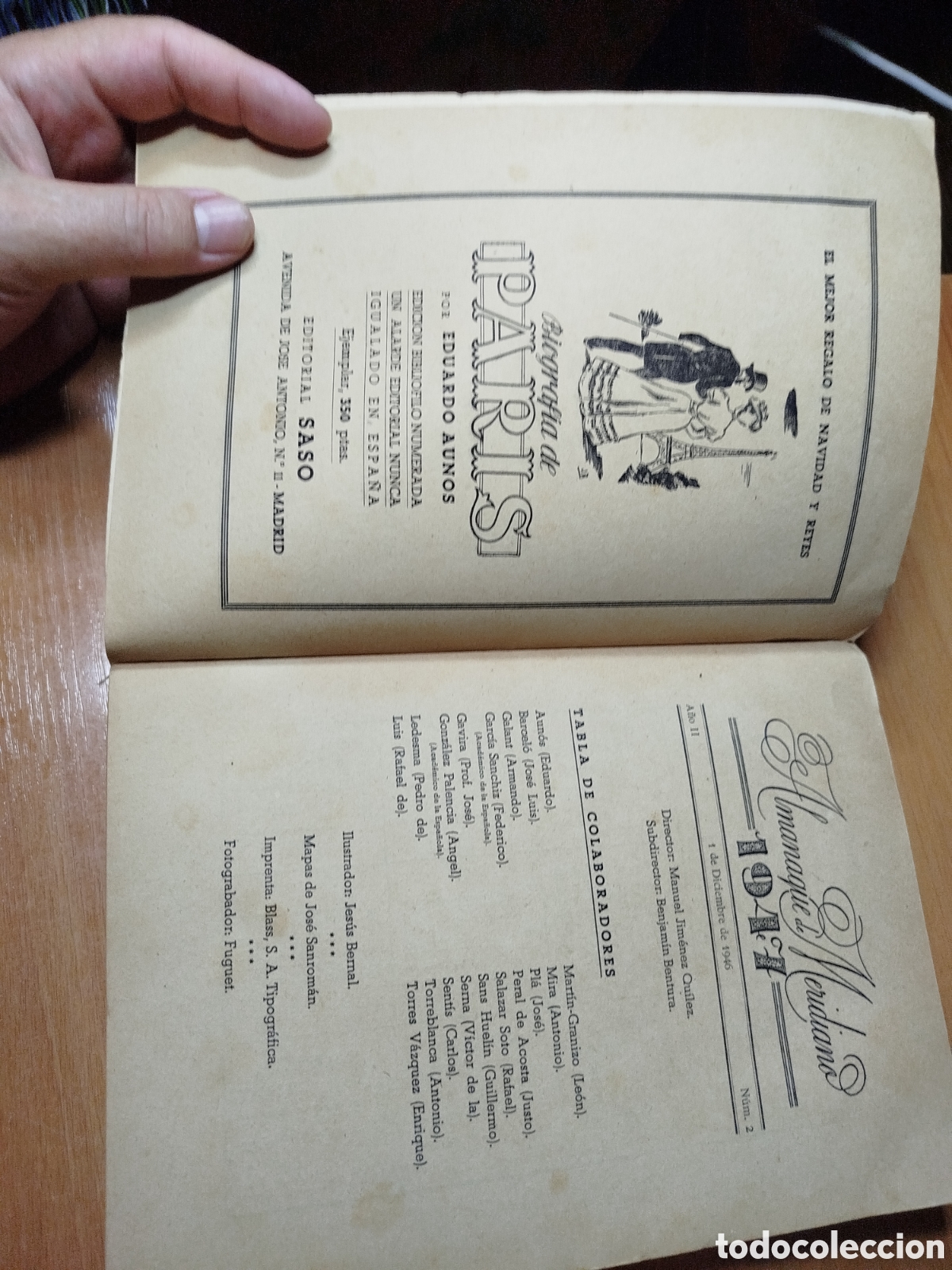 Libros: Almanaque meridiano 1947. Publicidad. - Foto 5