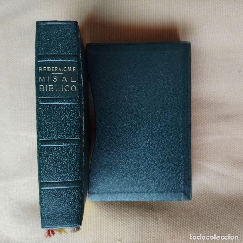 Libros: Misal b&iacute;blico (con estuche) - P. Luis Ribera, C.M.F. - Foto 1