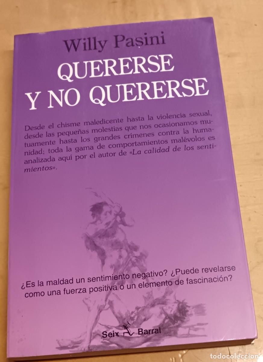 Libros: Quererse y no quererse - PASINI, WILLY - Foto 1