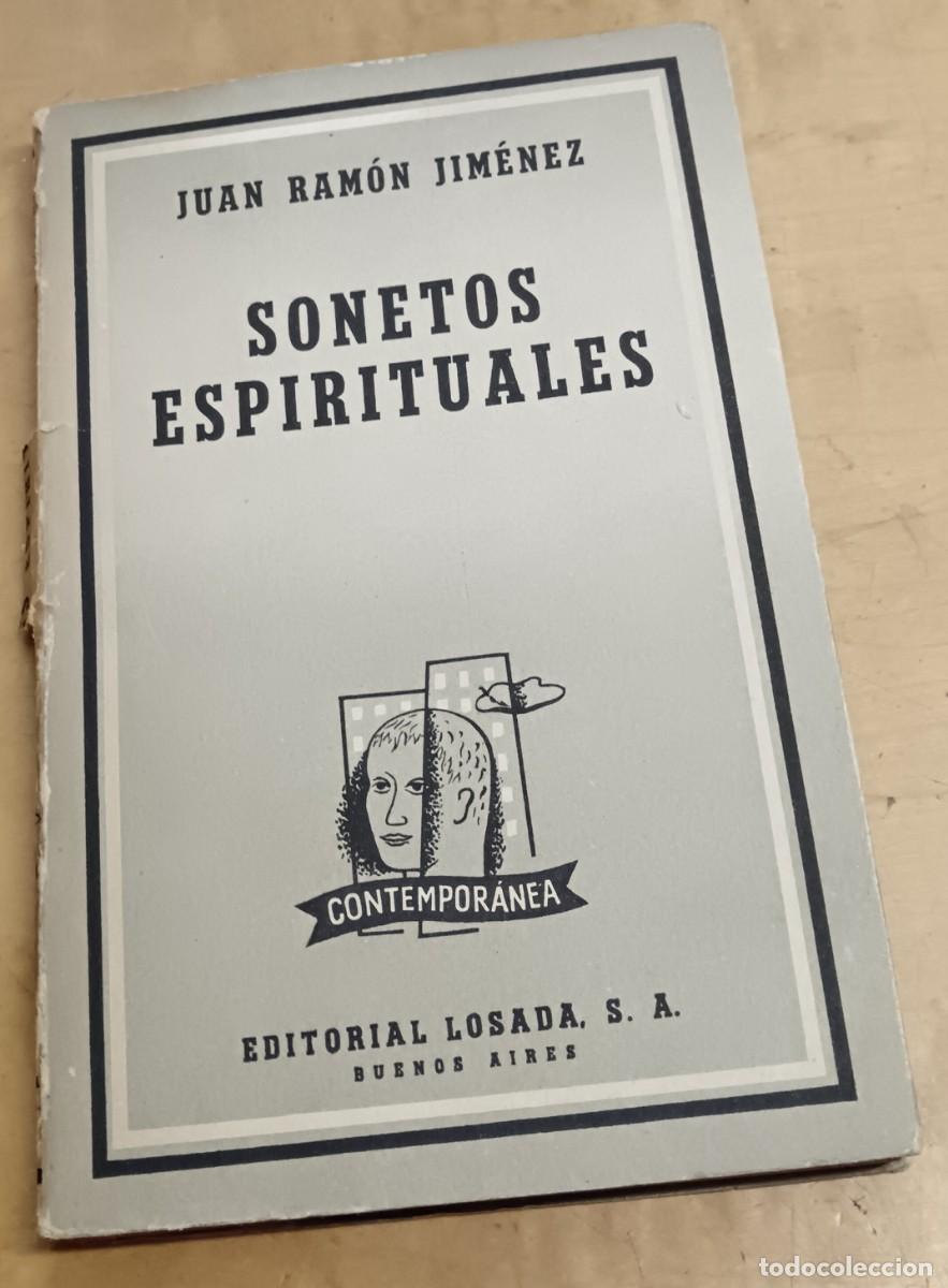 Libros: Sonetos espirituales (1914-1915) - JIM&Eacute;NEZ, JUAN RAM&Oacute;N - Foto 1