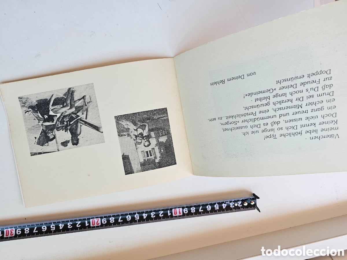 Libros: Librito en Alem&aacute;n Ein Mensch ,un humano 1987 - Foto 8