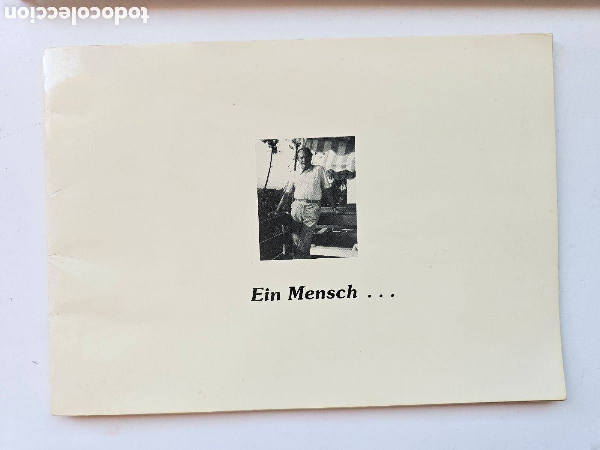 Libros: Librito en Alem&aacute;n Ein Mensch ,un humano 1987 - Foto 1