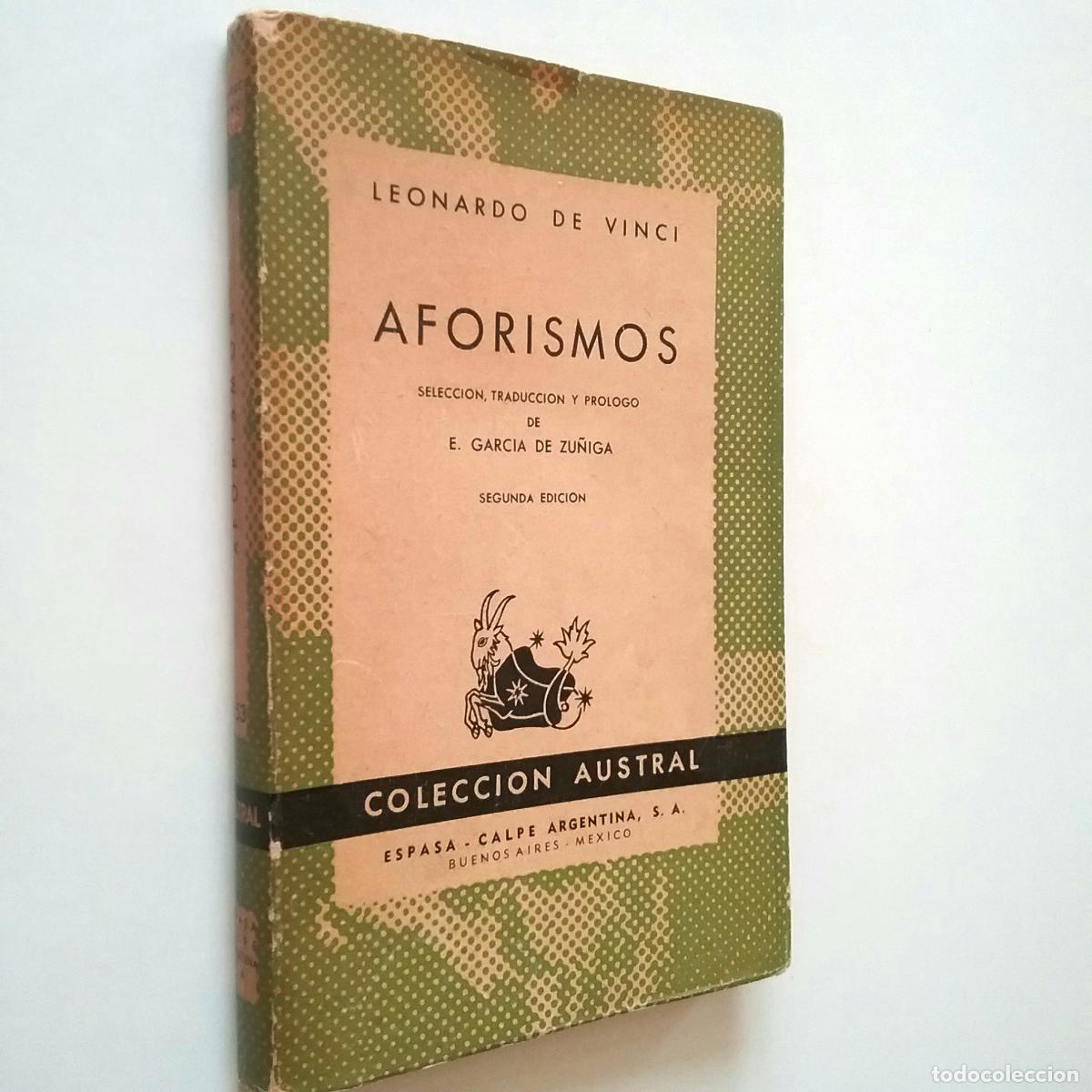 Libros: Leonardo da Vinci - Aforismos - Foto 1
