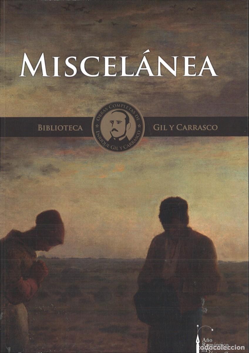 Libros: MISCELANEA. Enrique Gil y Carrasco - Foto 1