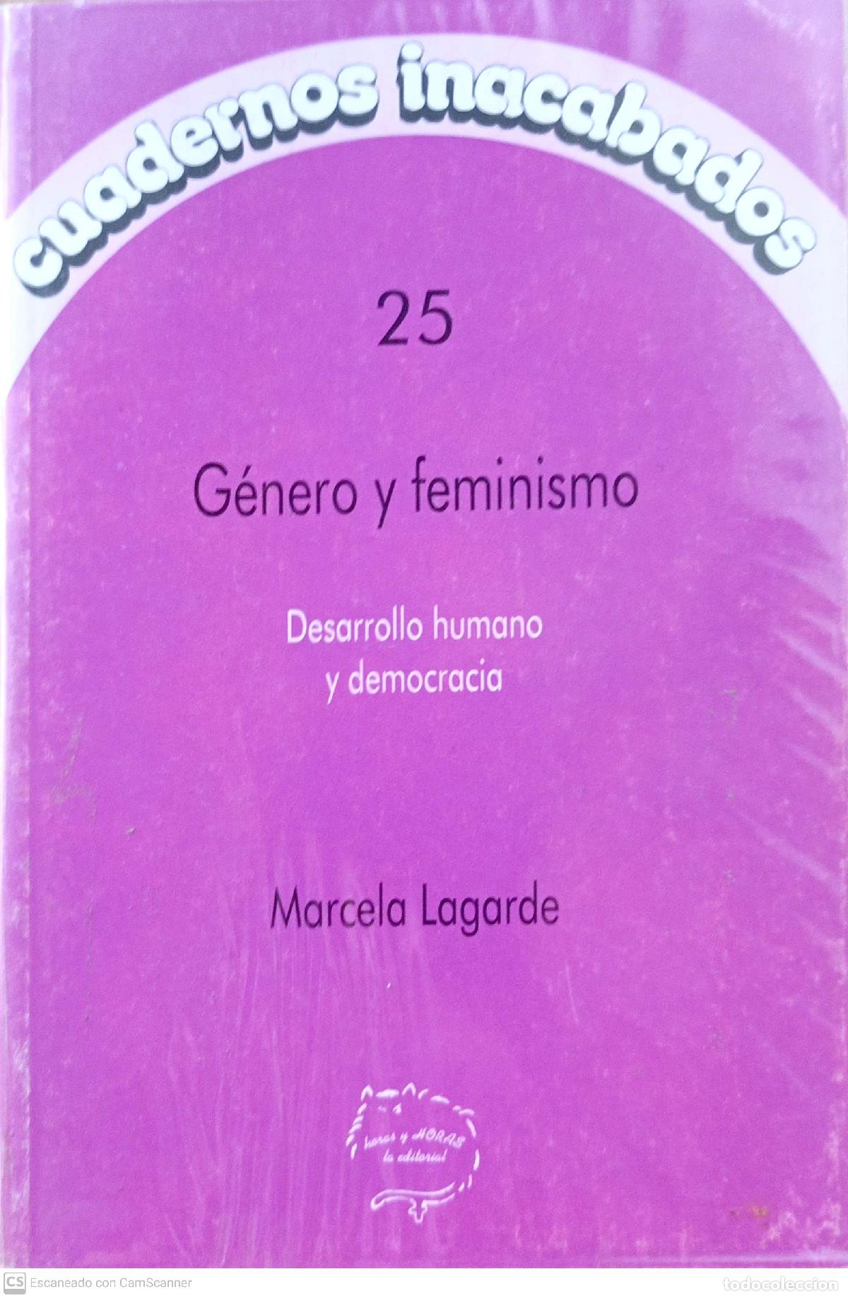Libros: G&eacute;nero y feminismo - Marcela Lagarde - Foto 1