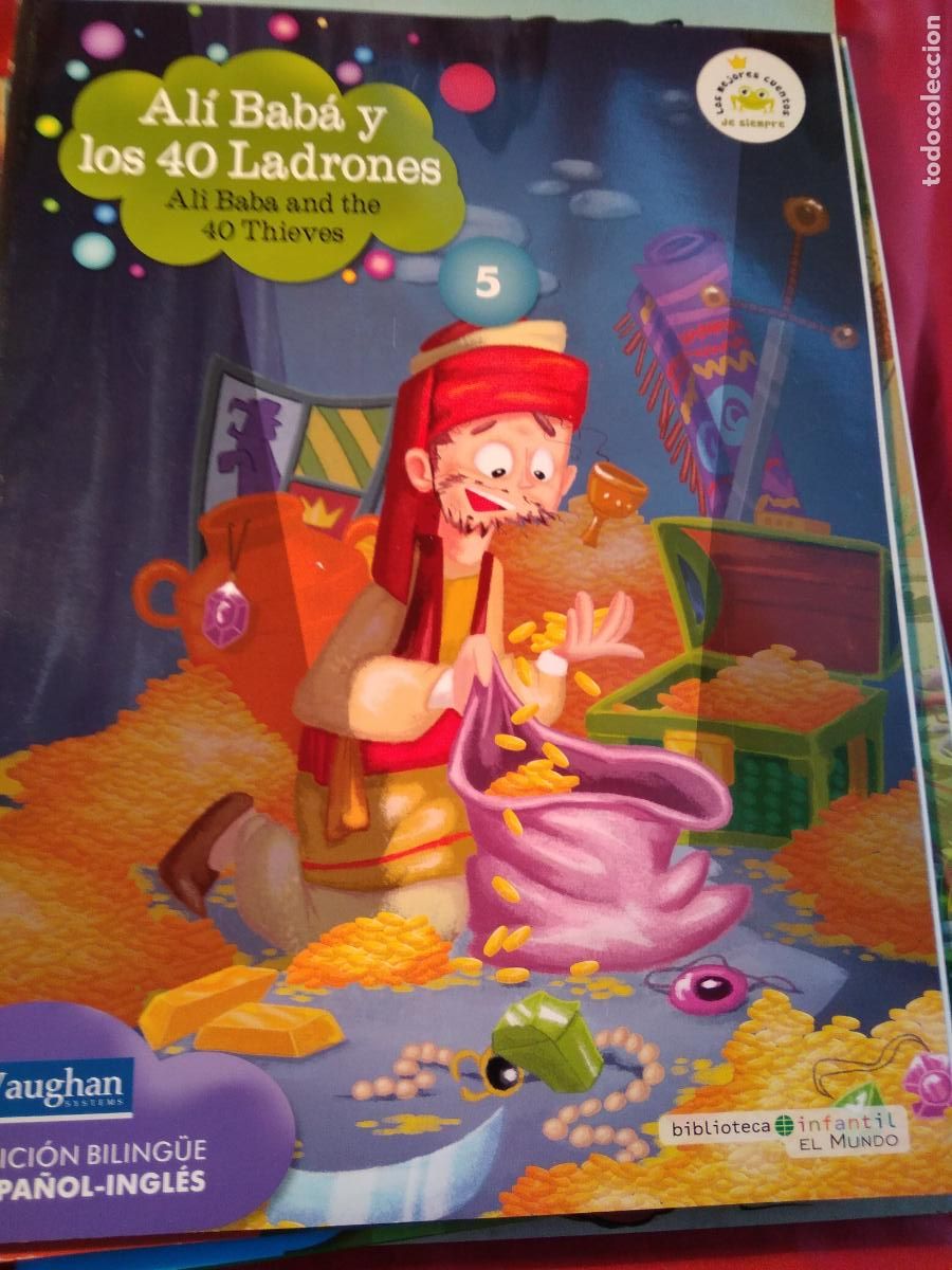 Libros: Al&iacute; Bab&aacute; y los 40 ladrones BA.1309 Biling&uuml;e - Foto 1