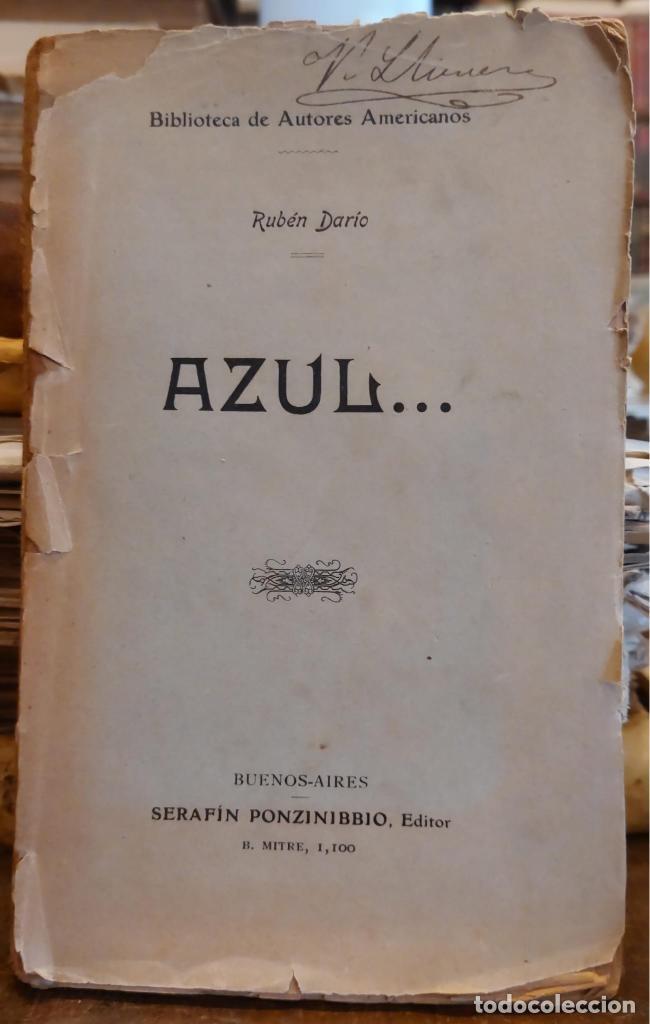 Libros: AZUL... - DARIO, RUB&Eacute;N. - Foto 1