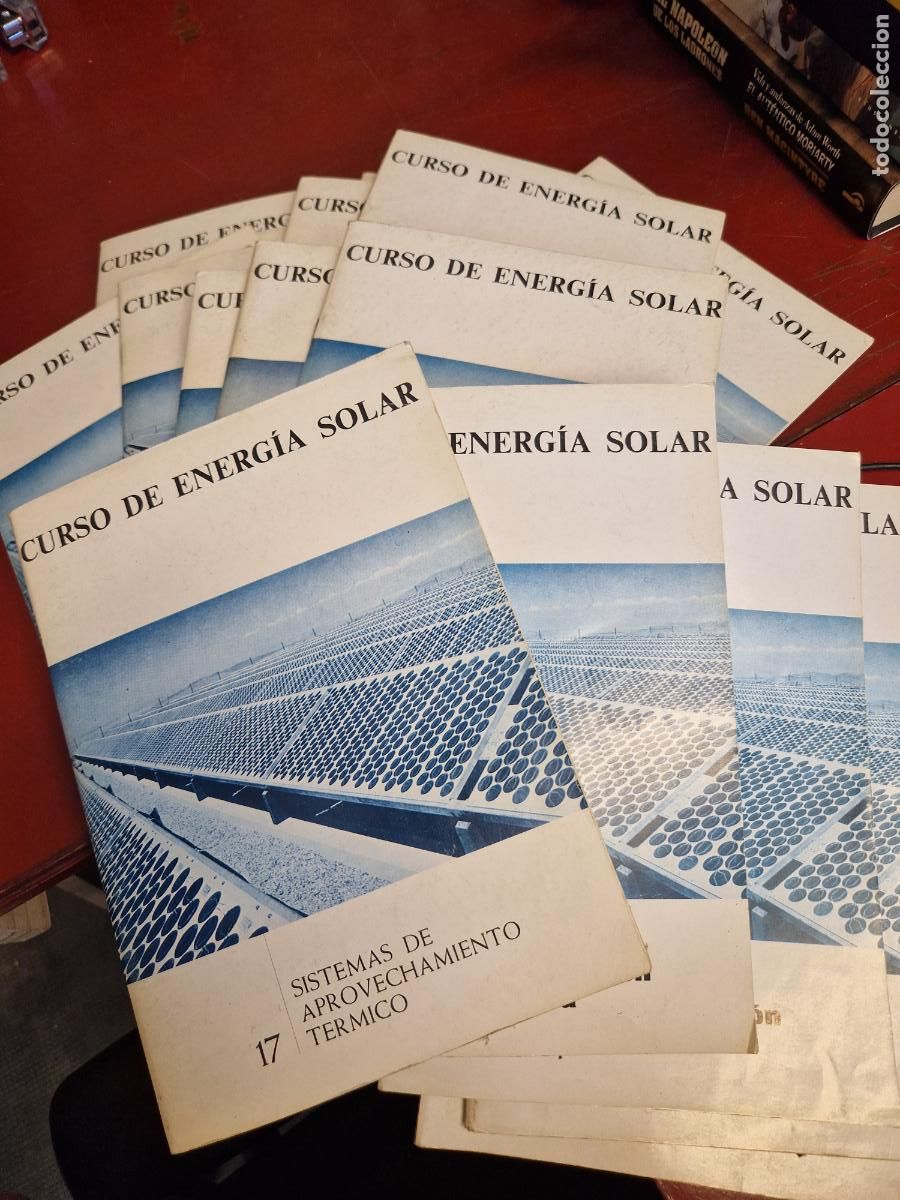Libros: LOTE DE REVISTAS CURSO DE ENERGIA SOLAR.