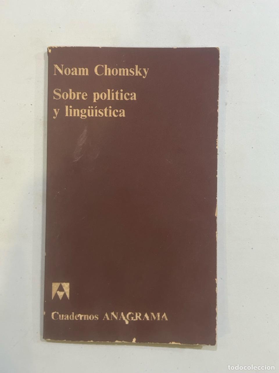 Libros: Noam Chomsky - Sobre pol&iacute;tica y ling&uuml;&iacute;stica - Foto 1
