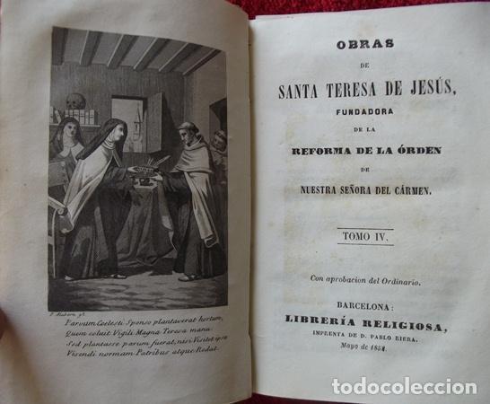 Libros: Obras. Tomo IV - Santa Teresa De Jes&uacute;s