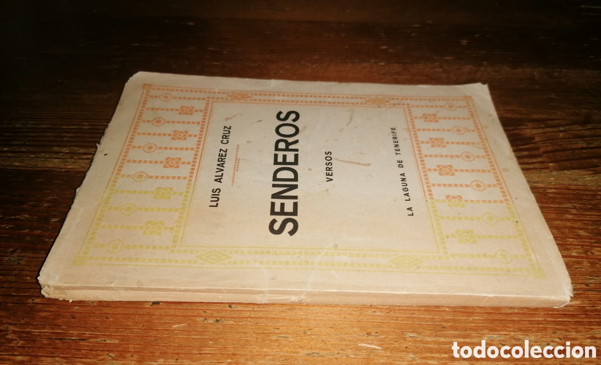 Libros: SENDEROS - Versos - Luis Alvarez Cruz - Foto 2