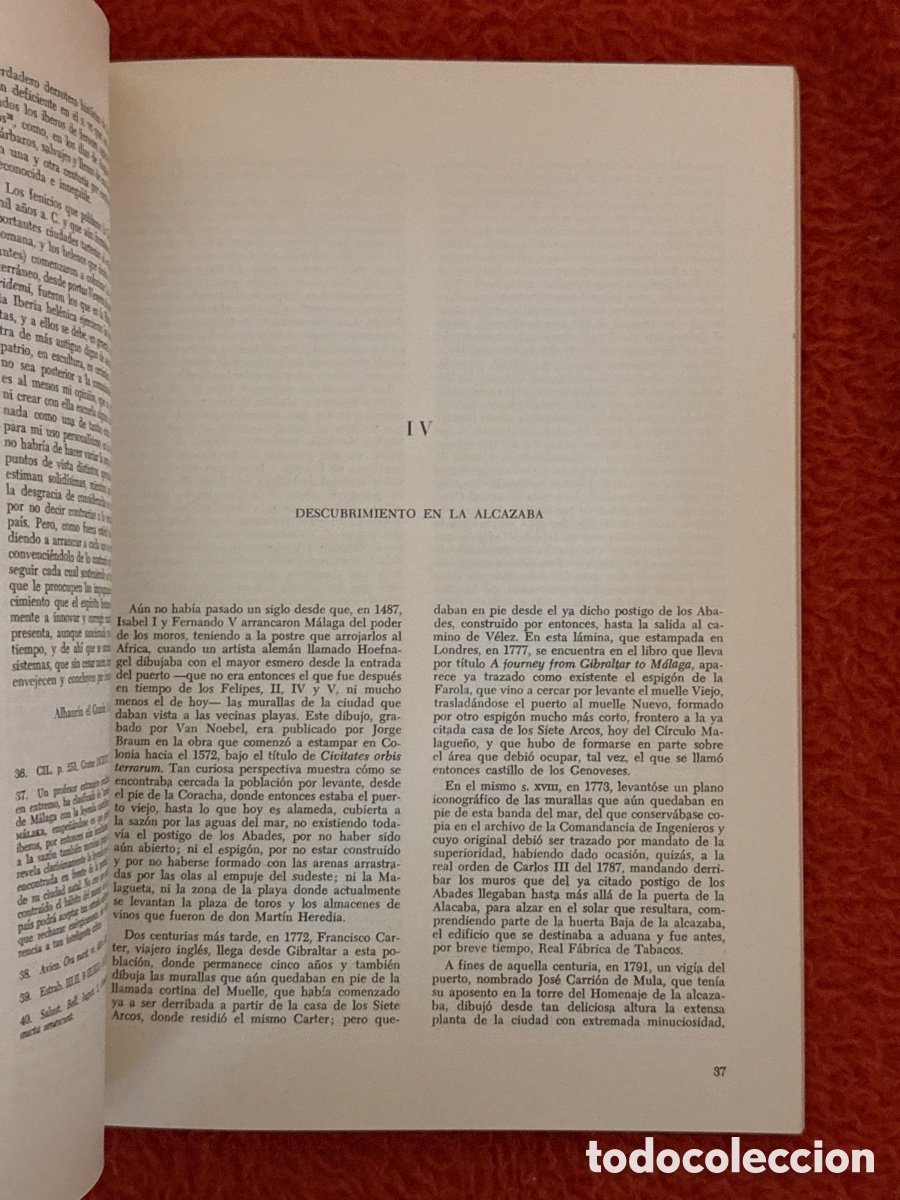 Libros: M&aacute;laga. Manuel Rodr&iacute;guez de Berganza. - Foto 3