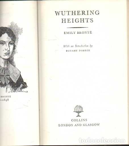 Libros: WUTHERING HEIGHTS. - BRONTE, Emily. - Foto 2