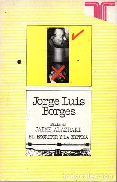 Libros: JORGE LUIS BORGES. - ALAZRAKI, Jaime (ed.). - Foto 1