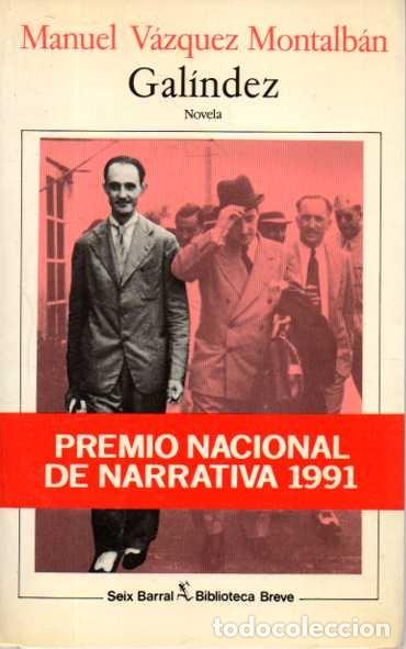 Libros: GAL&Iacute;NDEZ. - V&Aacute;ZQUEZ MONTALBAN, Manuel. - Foto 1