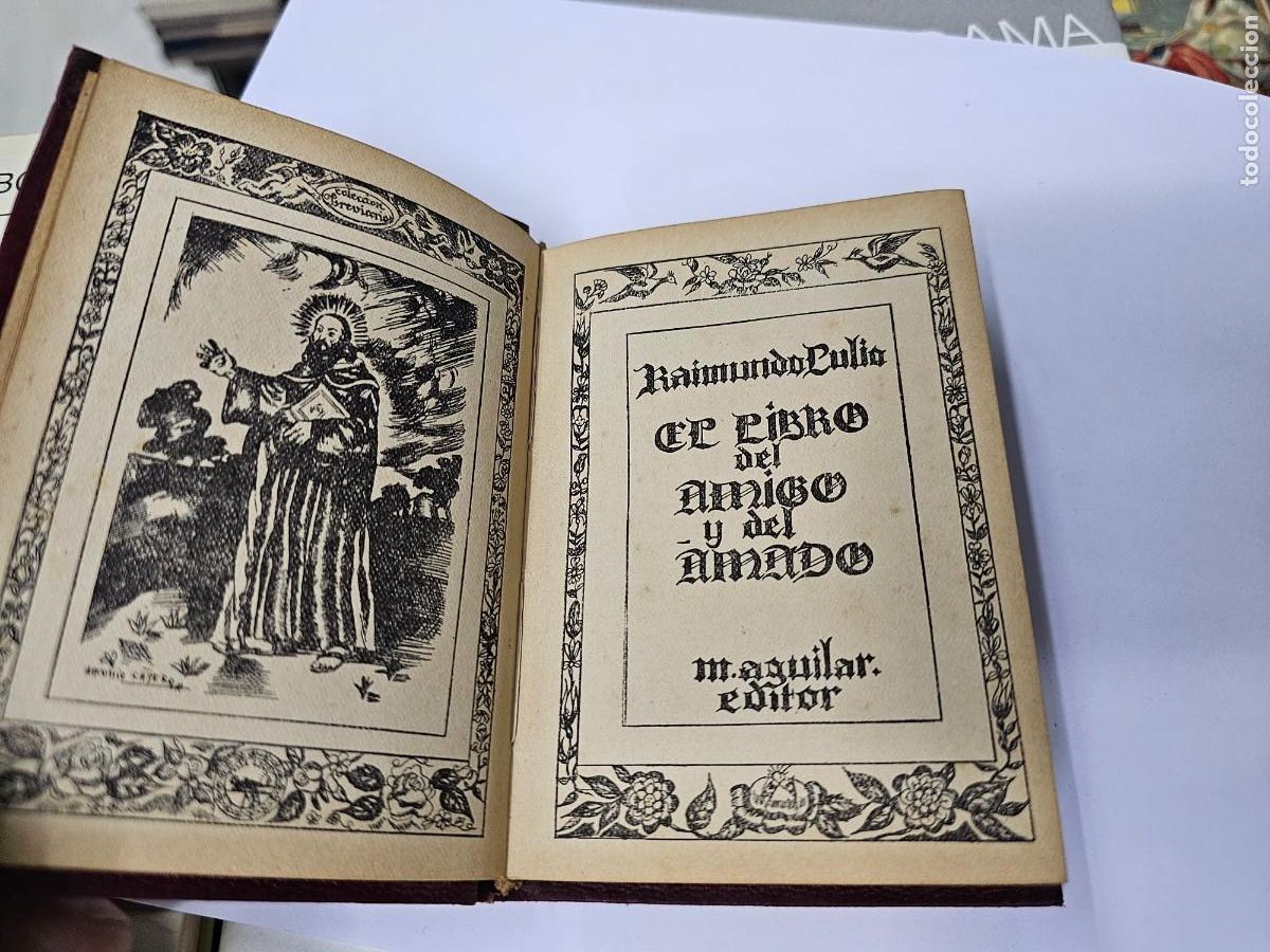 Libros: EL LIBRO DEL AMIGO Y DEL AMADO (Raimundo Lulio) - Foto 5
