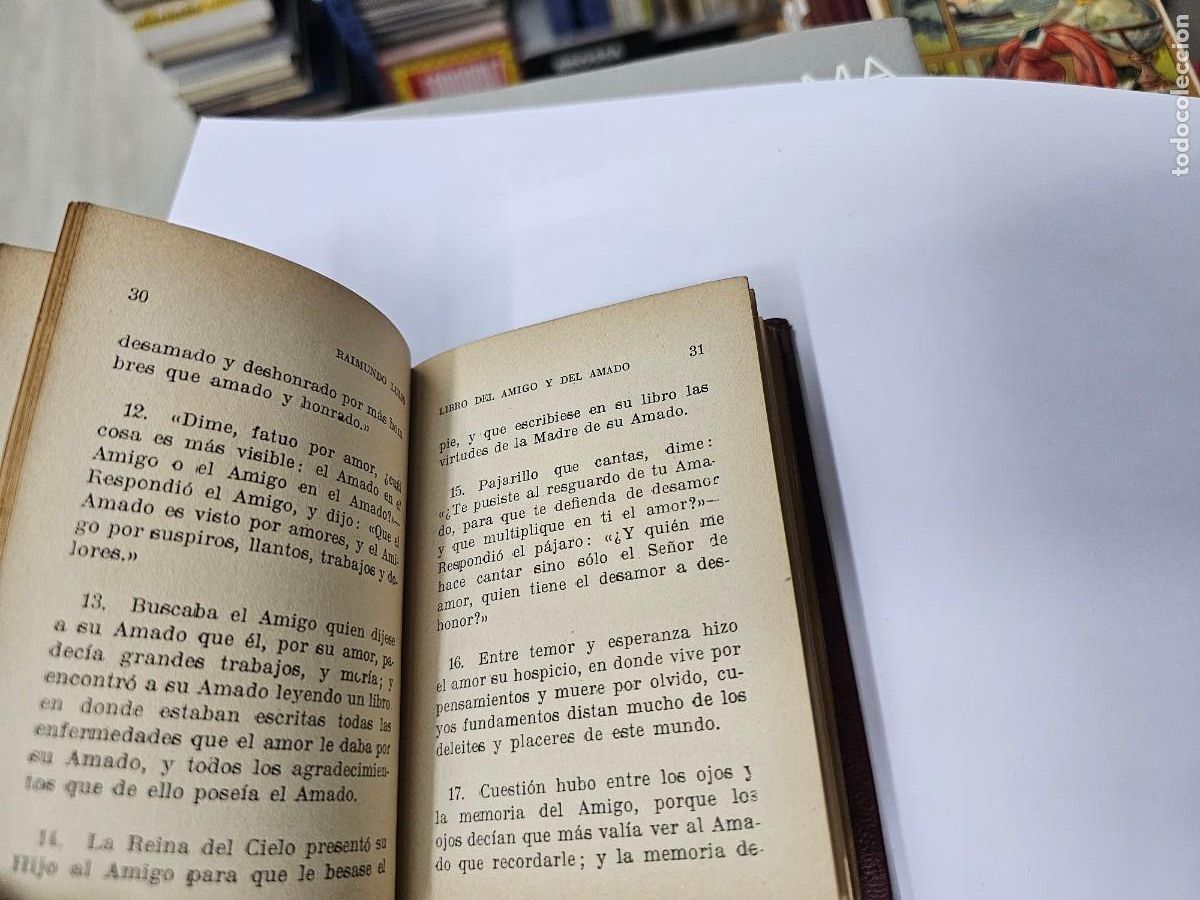 Libros: EL LIBRO DEL AMIGO Y DEL AMADO (Raimundo Lulio) - Foto 6